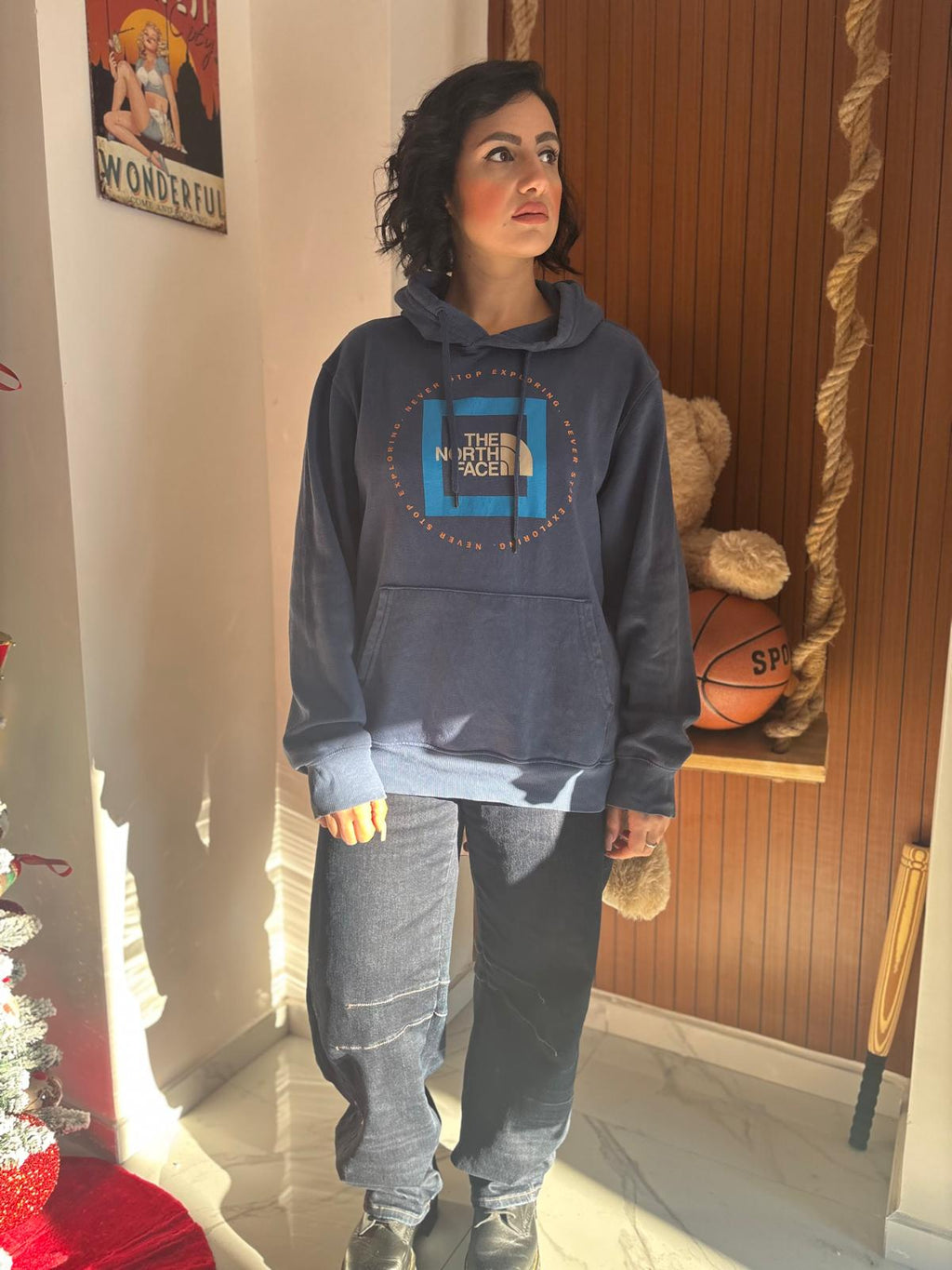 Felpa the North face